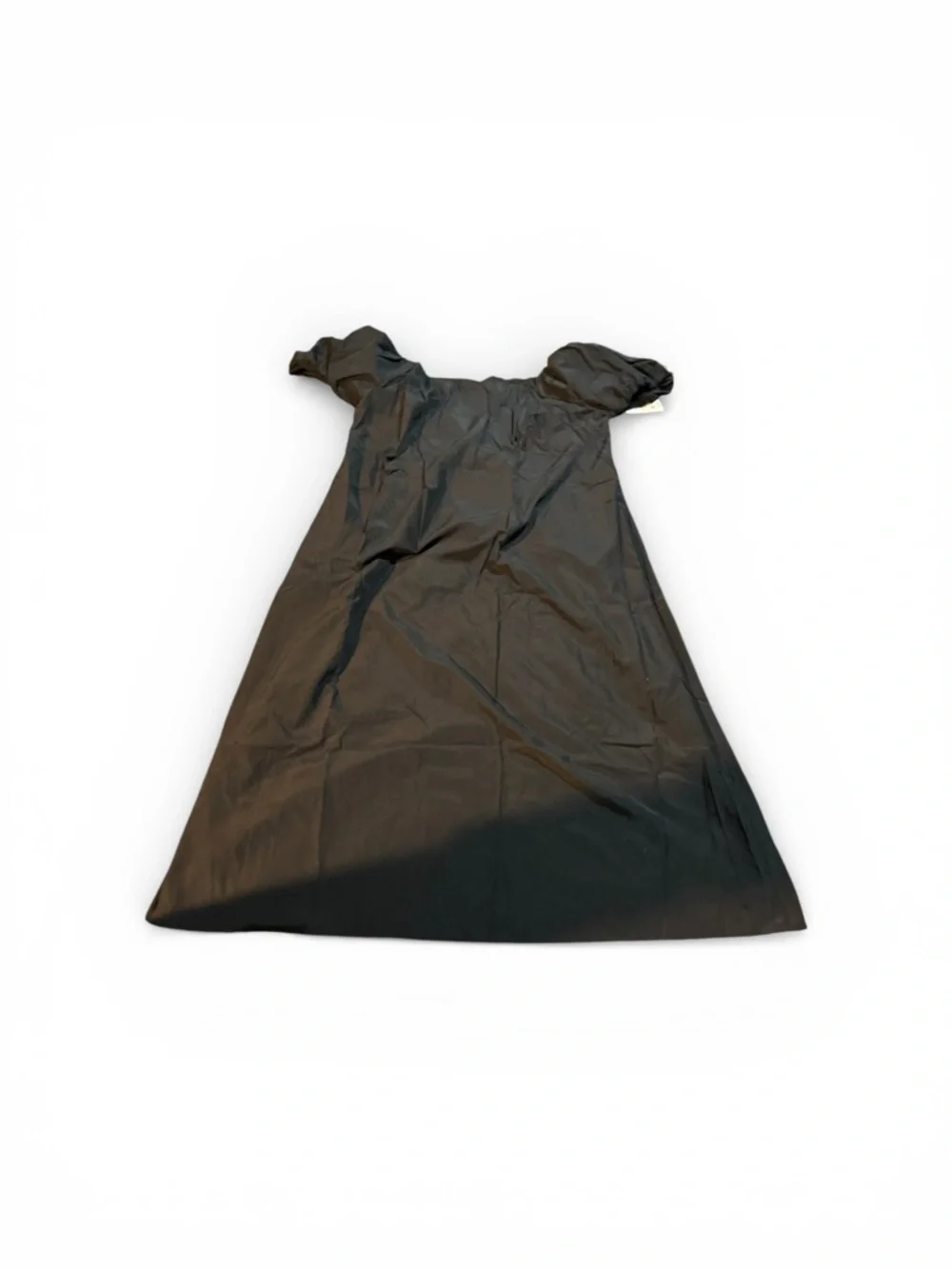 Target smocked bodice puff-sleeve midi dress. Black xxl - Picture 1 of 6